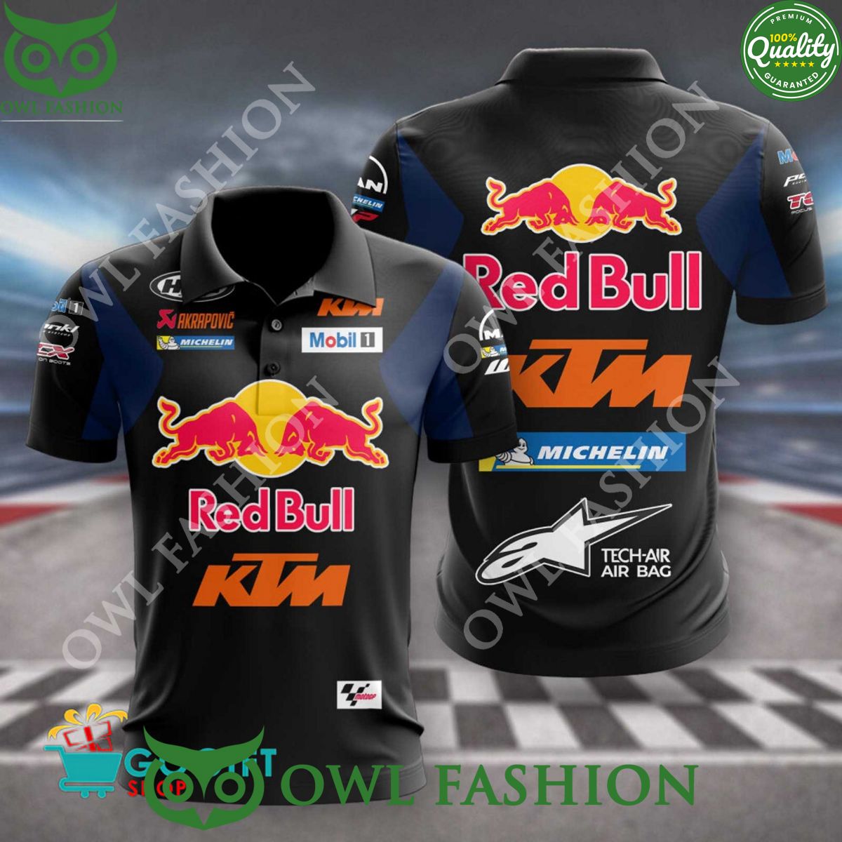 Red Bull KTM Factory Racing 2024 polo shirt collection