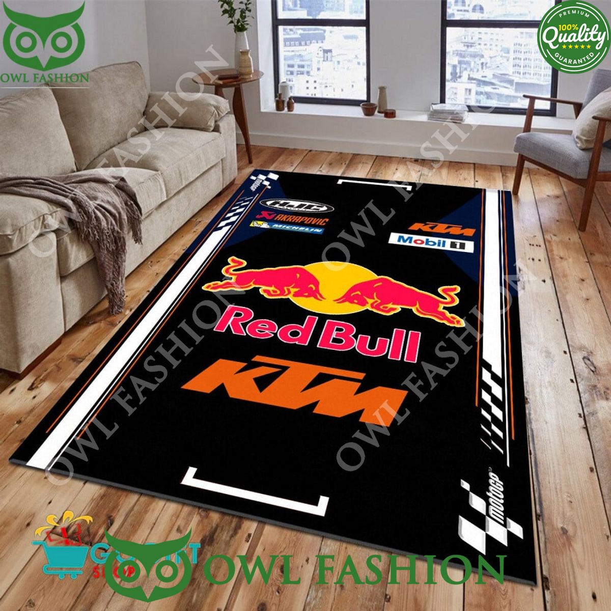 Red Bull KTM Factory Racing Carpet Rug