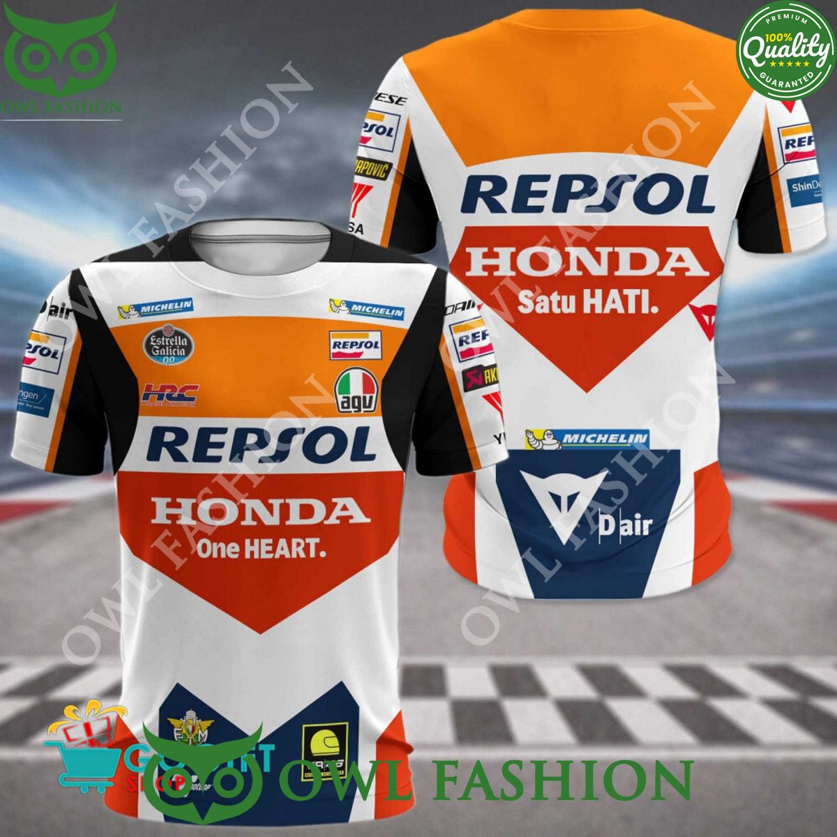 Repsol Honda Team 2024 motor polo shirt collection