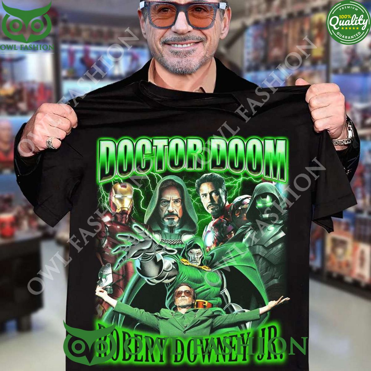 Robert Downey Jr Doctor Doom t shirt