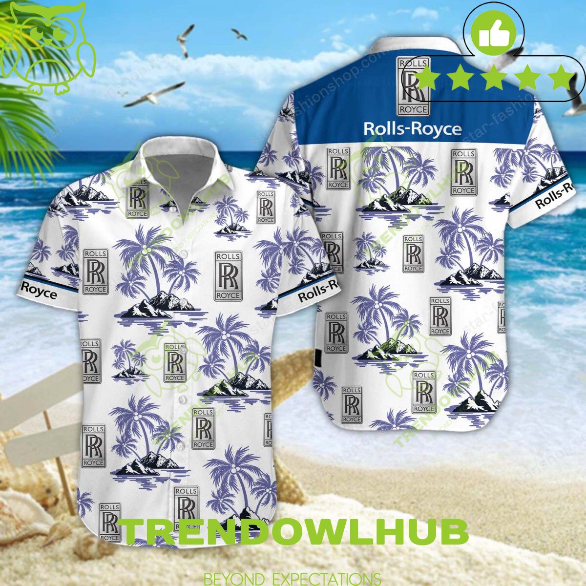 Rolls Royce Motor Corporation Limited 2024 Hawaiian Shirt and Shorts