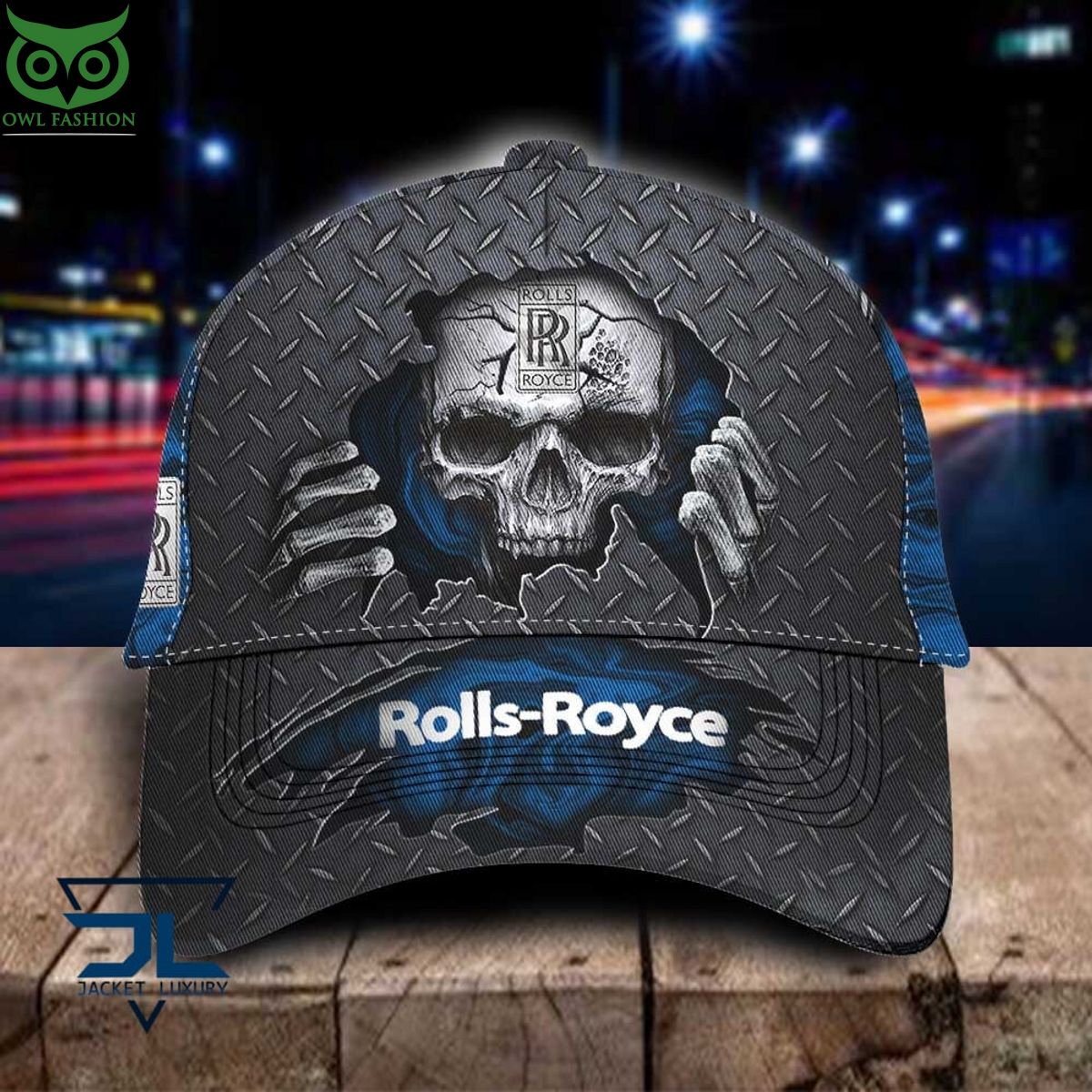 Rolls Royce Skull Iron Classic Cap
