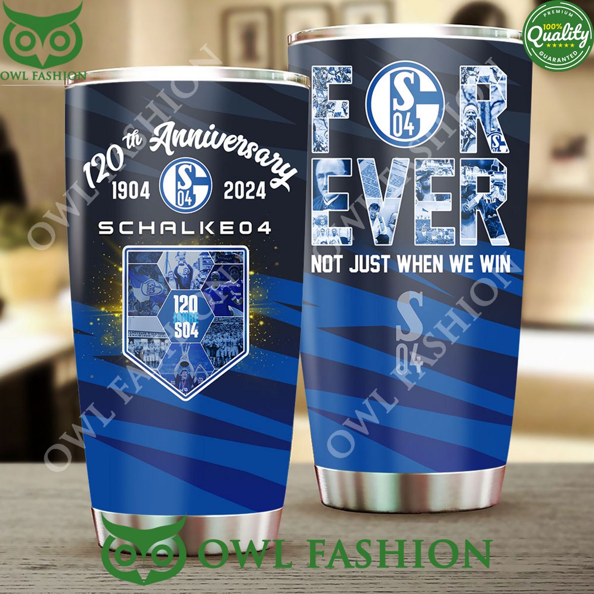 Schalke 04 120th Anniversary Forever Not Just When We Win Tumbler Cup