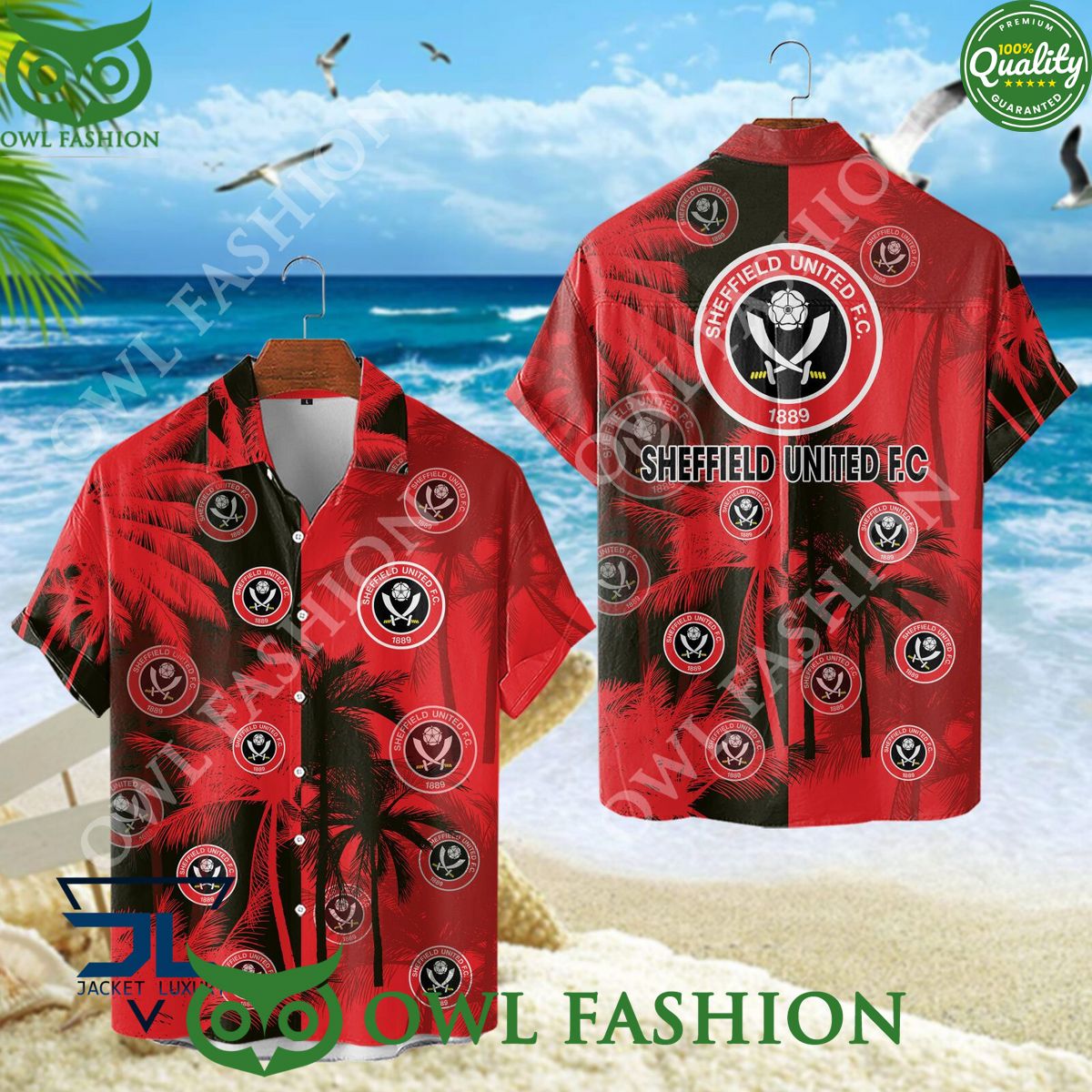 Sheffield United F.C FA Cup football summer Hawaiian Shirt