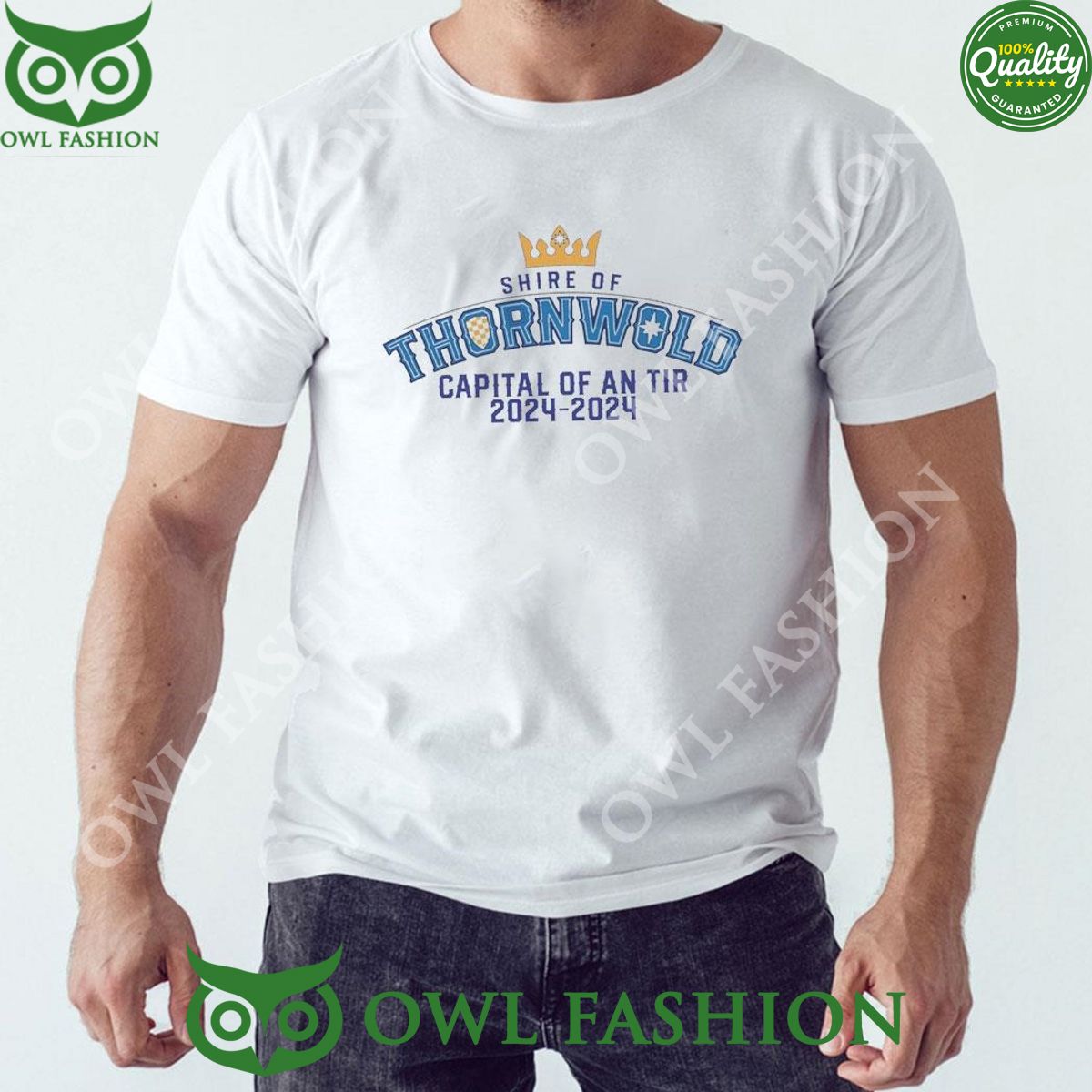 Shire Of Thornwold Capital Of An Tir 2024 Logo Shirt Hoodie Ladies Tee