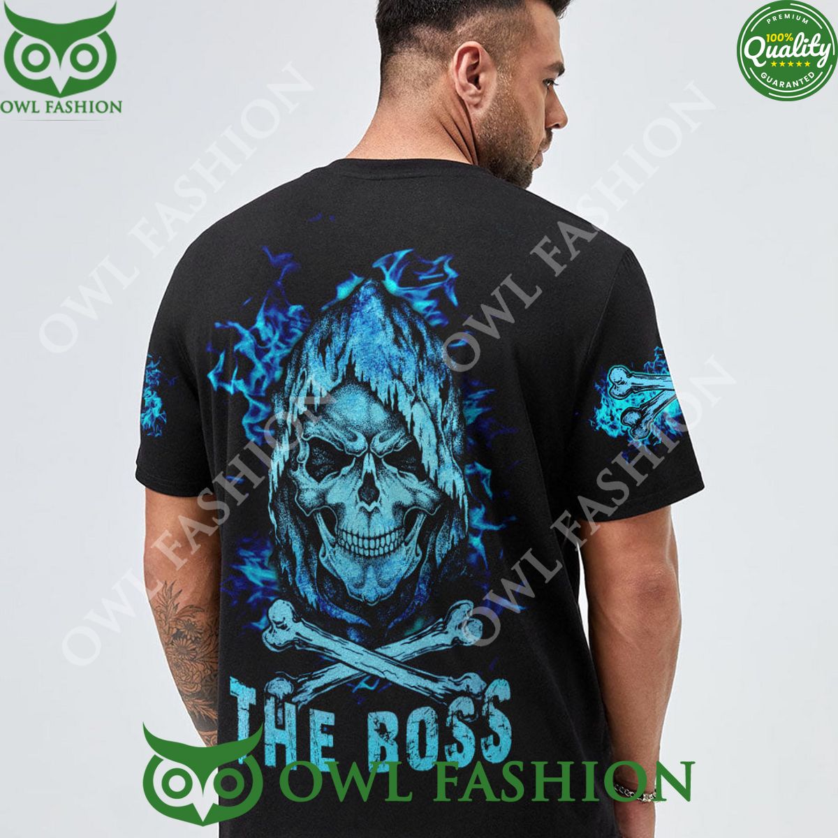 Skull Reaper Couple The Boss And Real Boss Hoodie