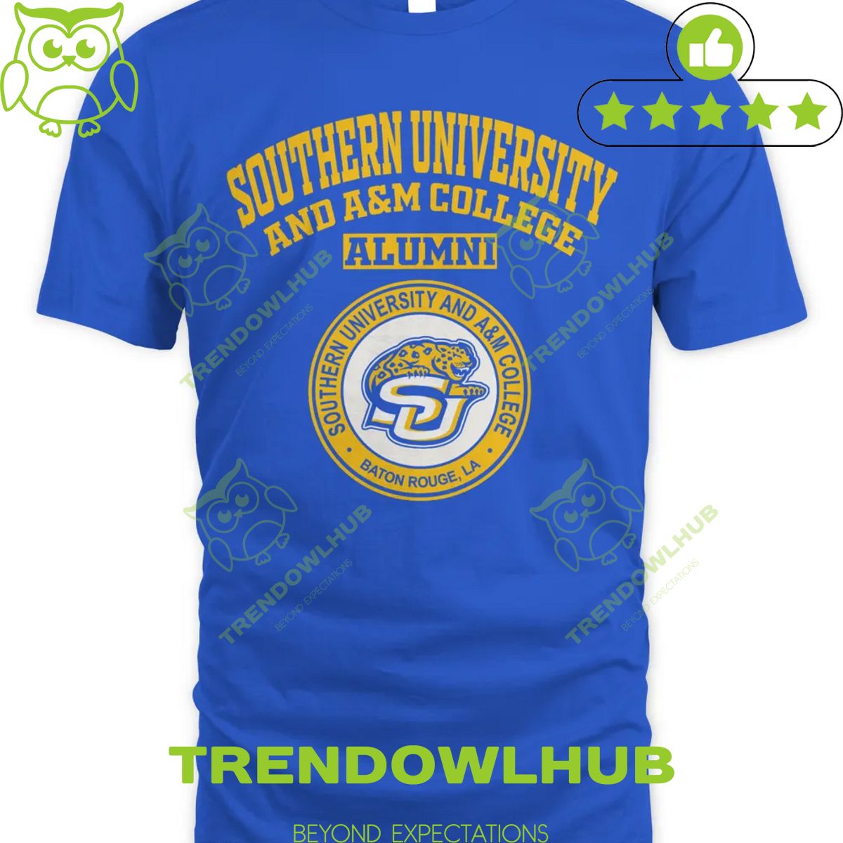 Southern University And A&M College Baton Southern Jaguars NCAA Football Printed t shirt