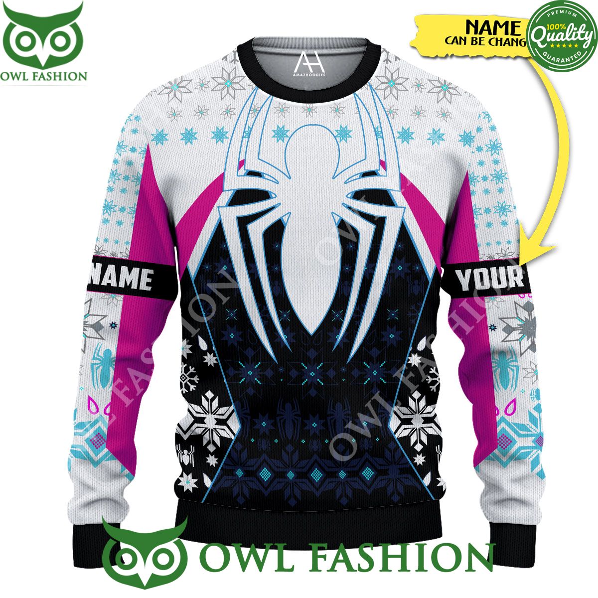 Spider-Girl Gwen Stacy Custom Premium Ugly Sweater