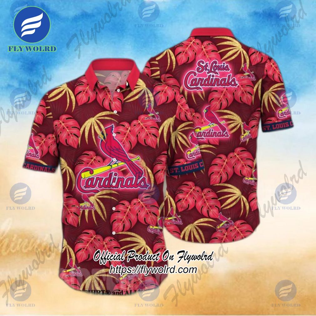 St Louis Cardinals MLB Floral Classic Full Printing Hawaiian Shirt