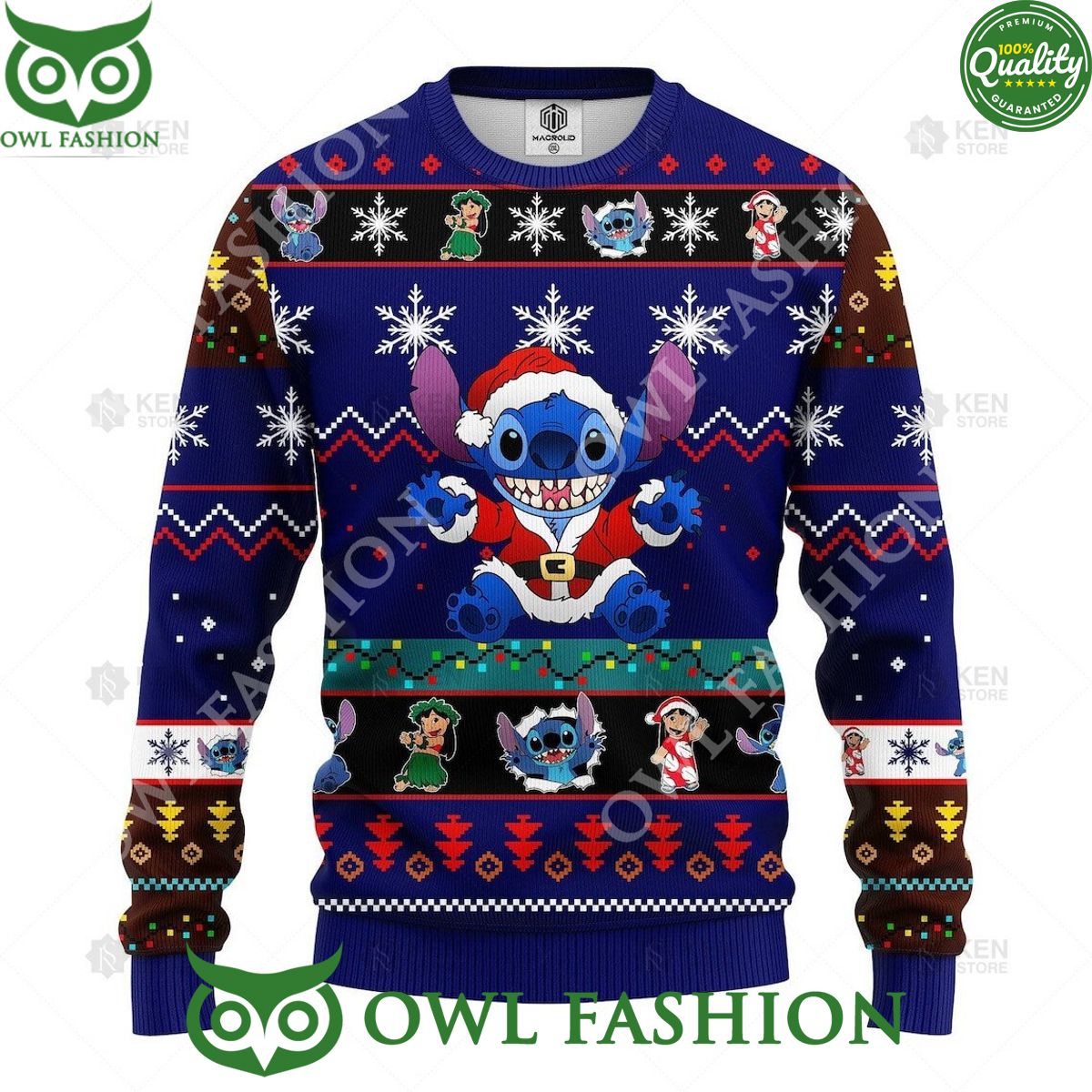 Stitch 2023 Ugly Sweater Jumper Christmas