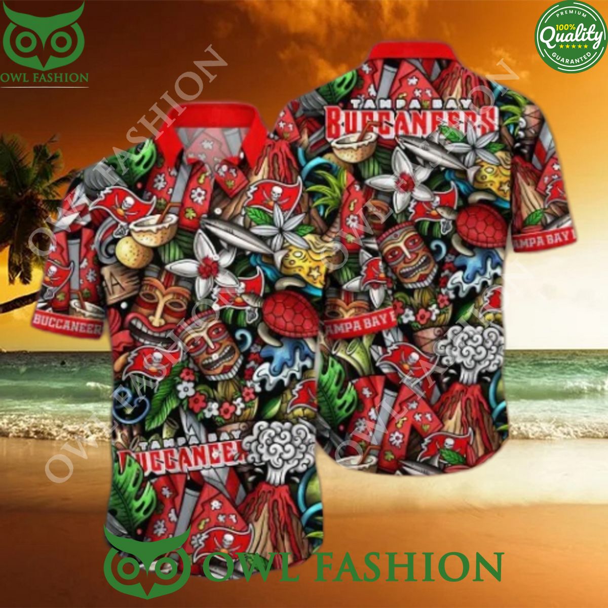 Tampa Bay Buccaneers NFL Flower Trending Summer Hawaiian Shirt