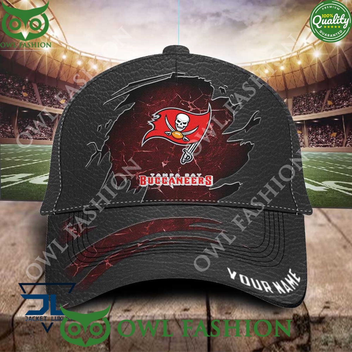 Tampa Bay Buccaneers NFL Limited Personalized Football Classic Cap