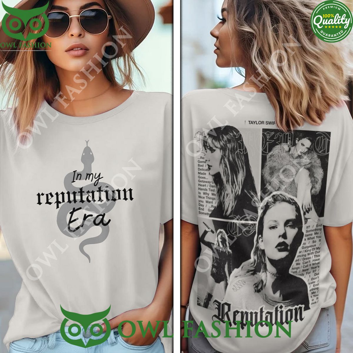 Taylor Swift Album In My Reputation Era 3D t Shirt