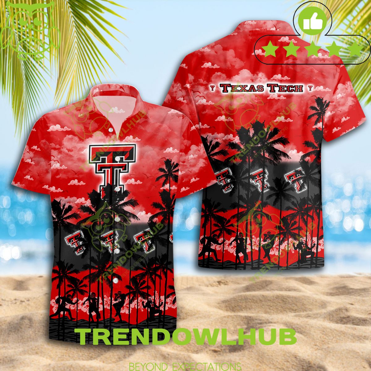 Texas Tech Red Raiders NCAA Hawaiian Shirt Summer Limited Version 2024