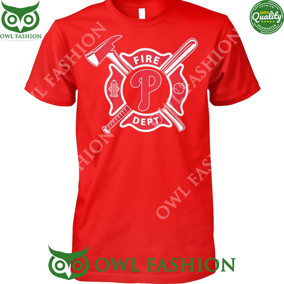 The loyal Phillies fans and the brave firefighters t shirt