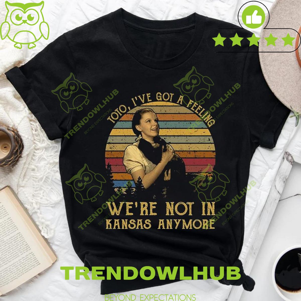 The Wizard of Oz 85th We are not in Kansas anymore vintage Anniversary t shirt