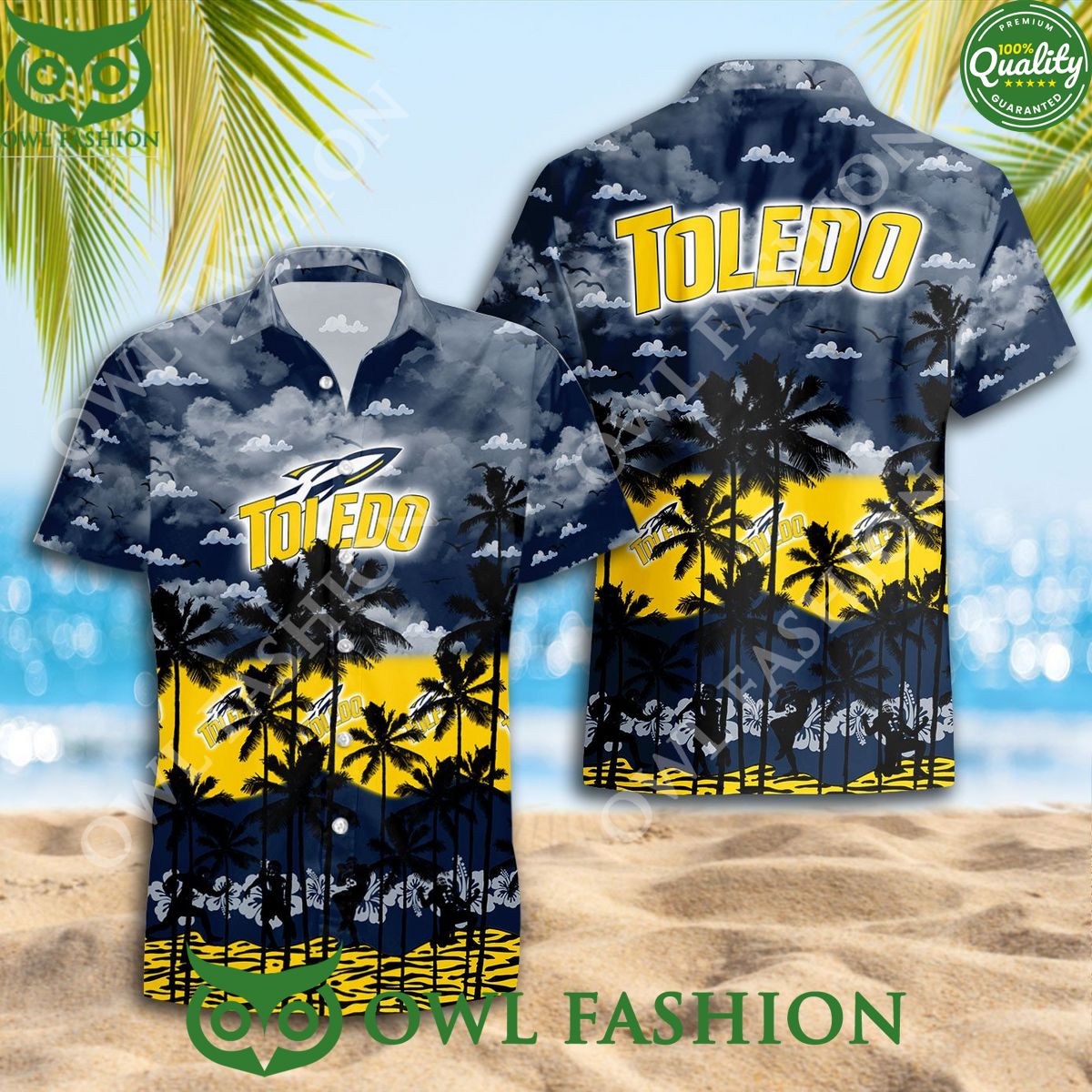 Toledo Rockets NCAA New Design Hawaiian Shirt Trending Summer