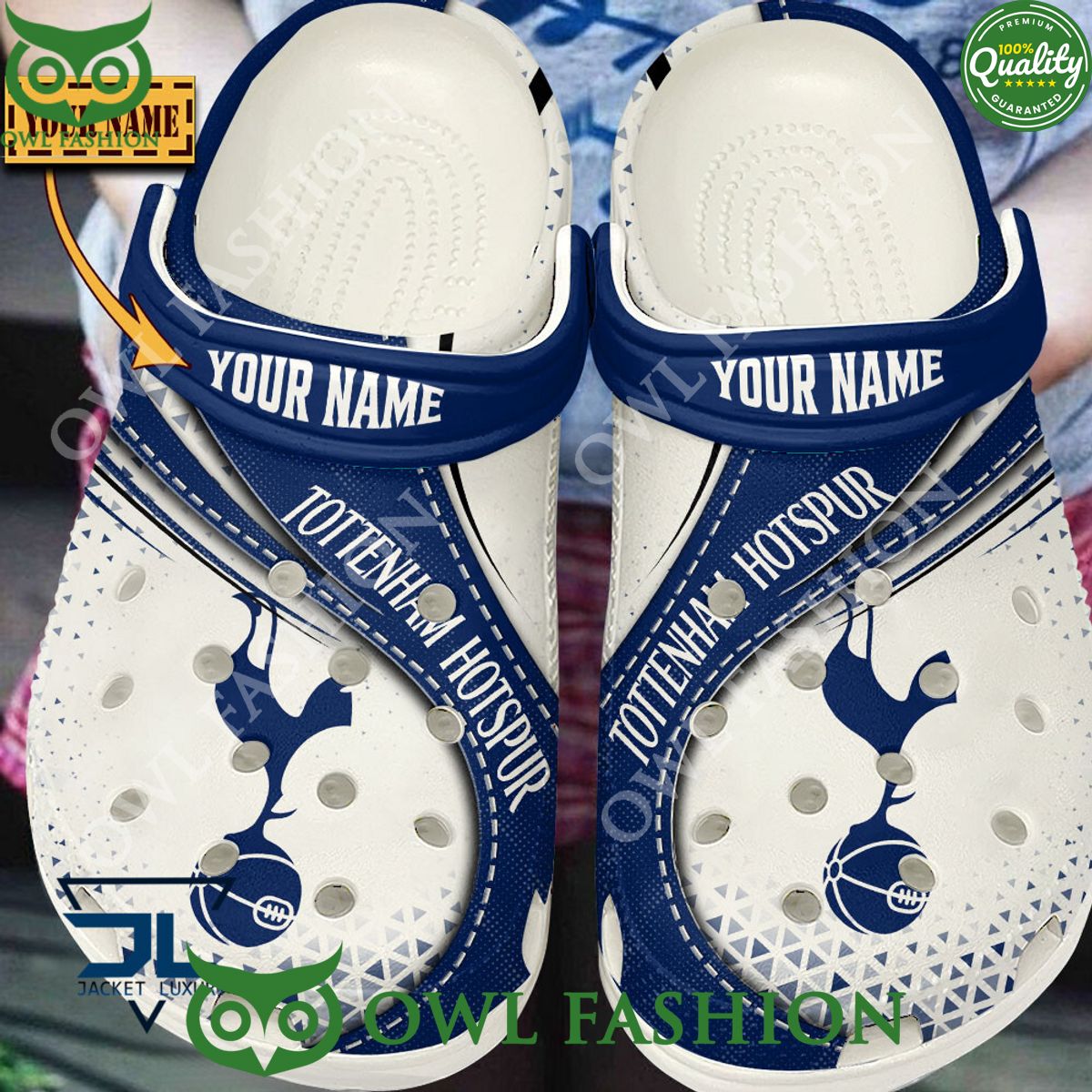 Tottenham Hotspur F.C Premier League Personalized Crocs Limited