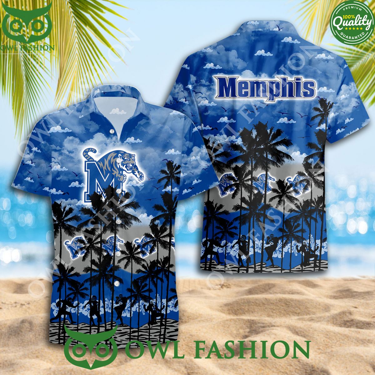 Trending 2024 Memphis Tigers Summer Limited Version Hawaiian Shirt