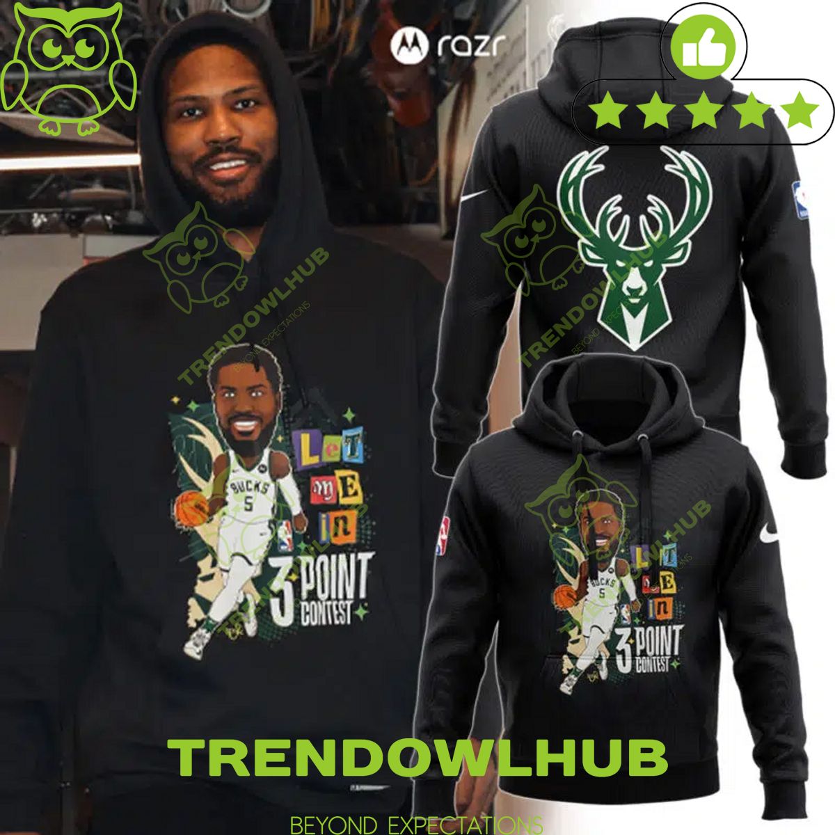 Trending Limited Malik Beasley Milwaukee Bucks NBA Hoodie