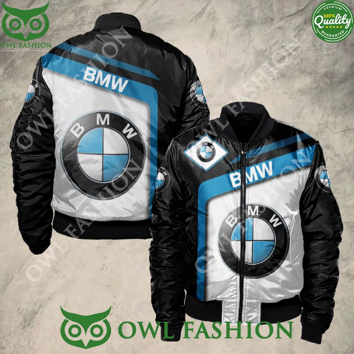 Trending Luxury BMW Car Sport Bomber Jacket
