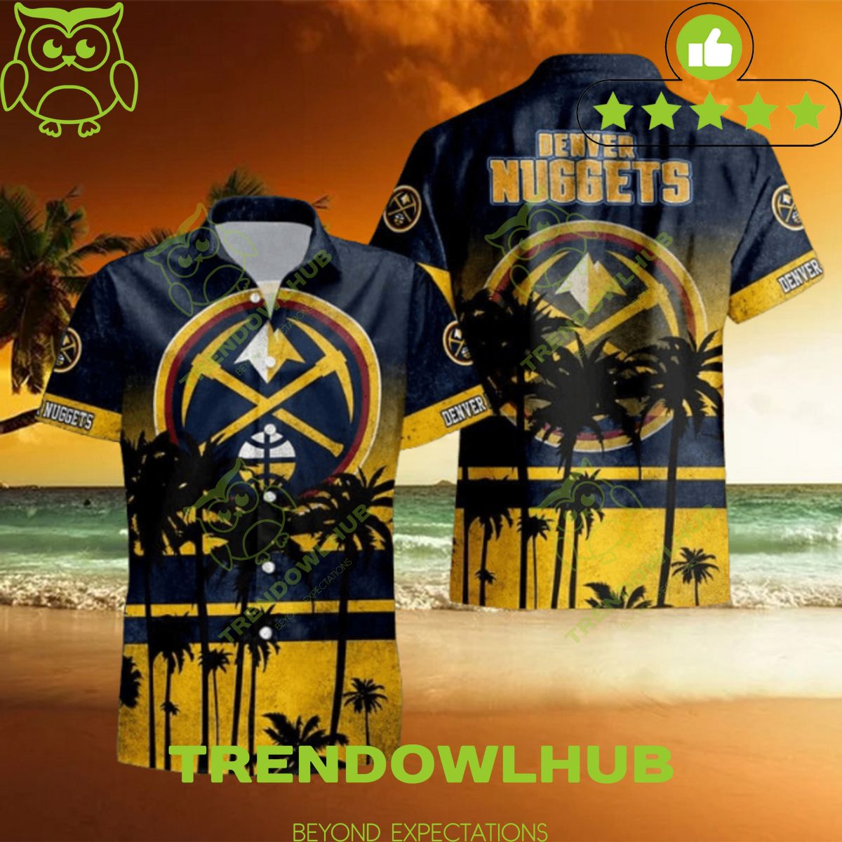 Trending Summer Denver Nuggets NBA Hawaiian Shirt 2024