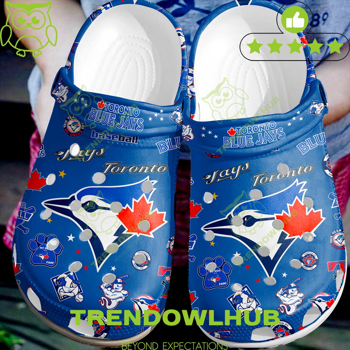 Trending Toronto Blue Jays limited edition Crocs