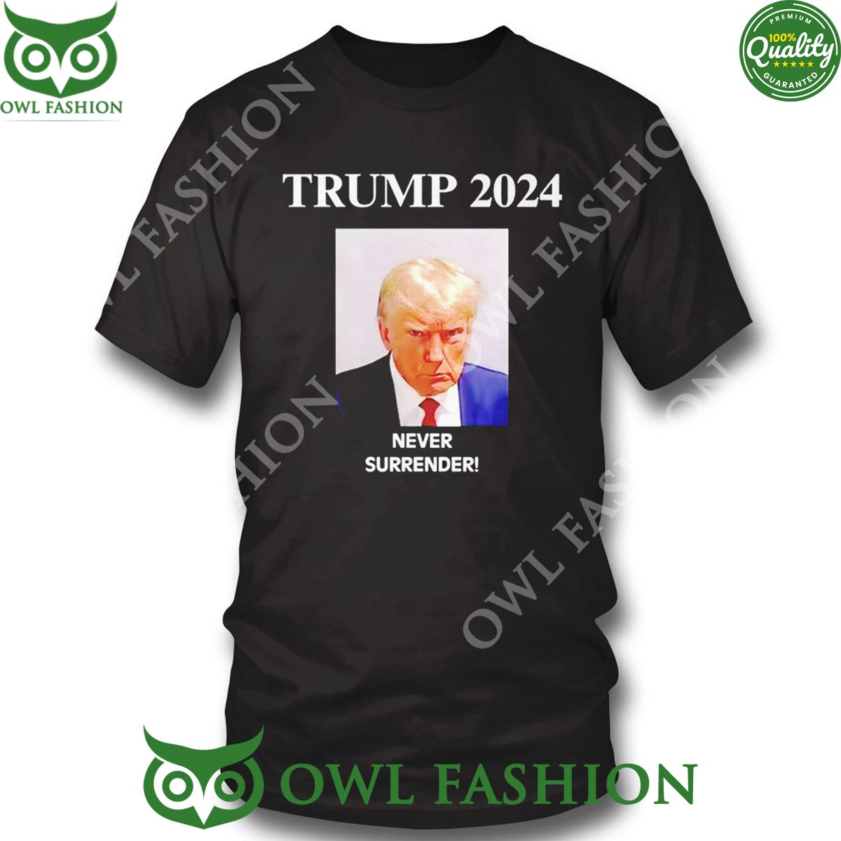Trump Shot Never Surrender 2024 Shirt