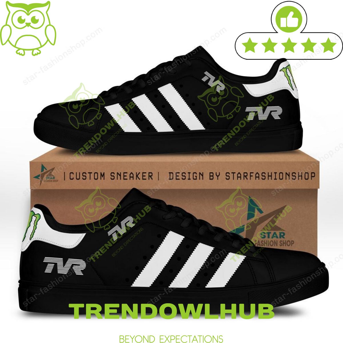 TVR Car Trending Brand Design Stan Smith Shoes