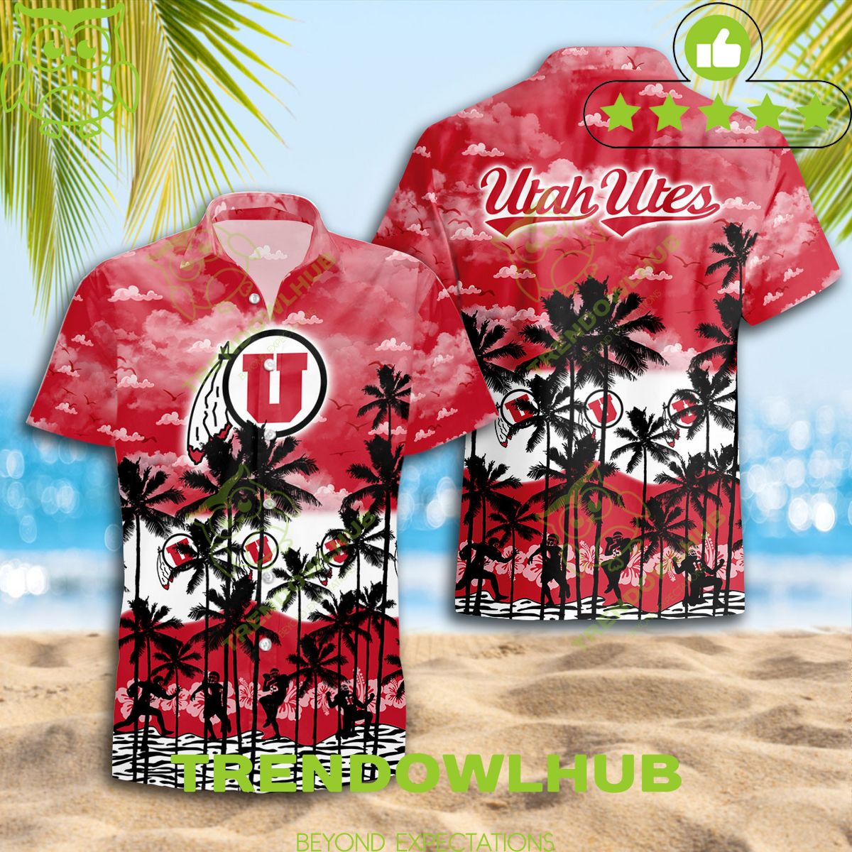 Utah Utes NCAA Hawaiian Shirt Summer Limited Version 2024