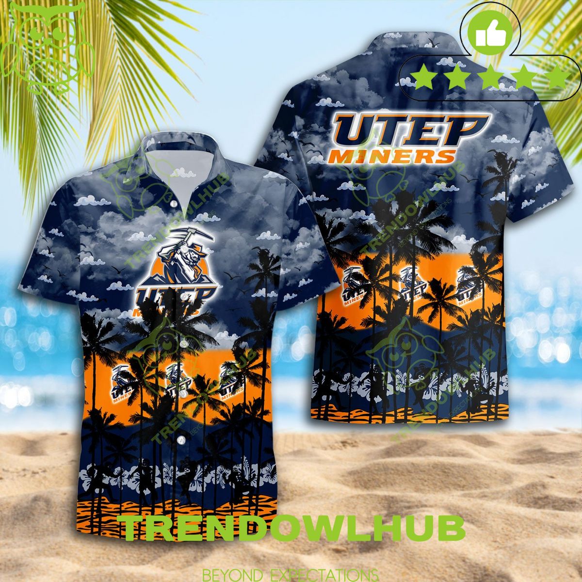 UTEP Miners NCAA New Design Hawaiian Shirt Trending Summer