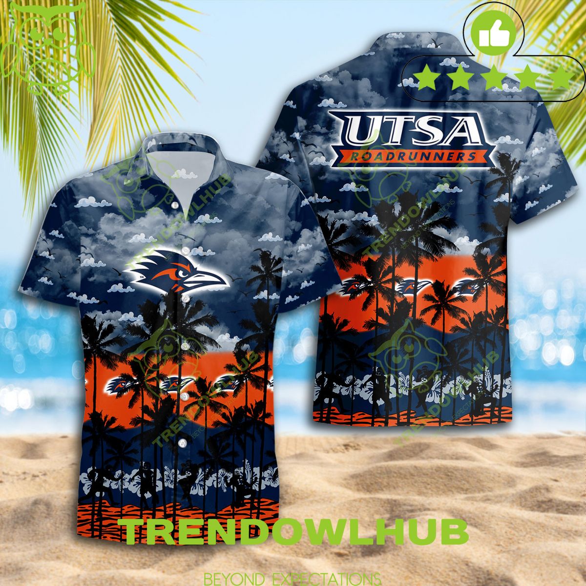 UTSA Roadrunners NCAA Hawaiian Shirt Summer Limited Version 2024