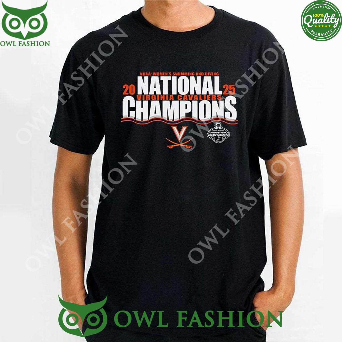 Virginia Cavaliers 2025 NCAA Womens Swimming And Diving National Champions t Shirt
