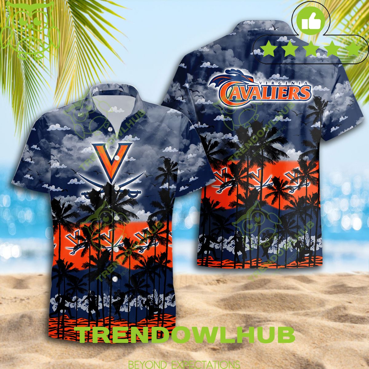 Virginia Cavaliers NCAA Hawaiian Shirt Summer Limited Version 2024