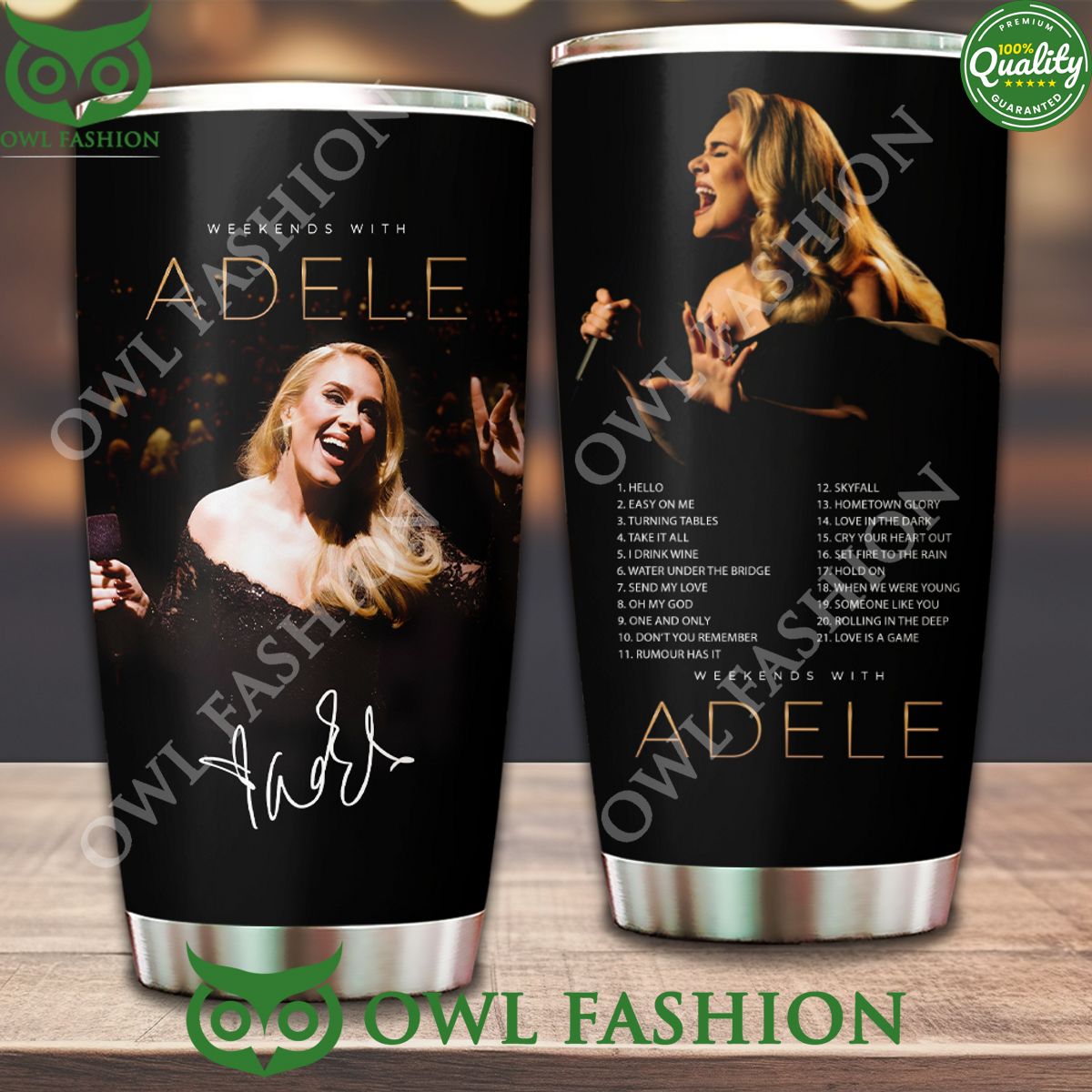 Weekends With Adele Concert Schedule Tumbler Cup