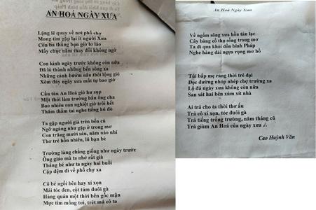 An Hóa ngày xưa