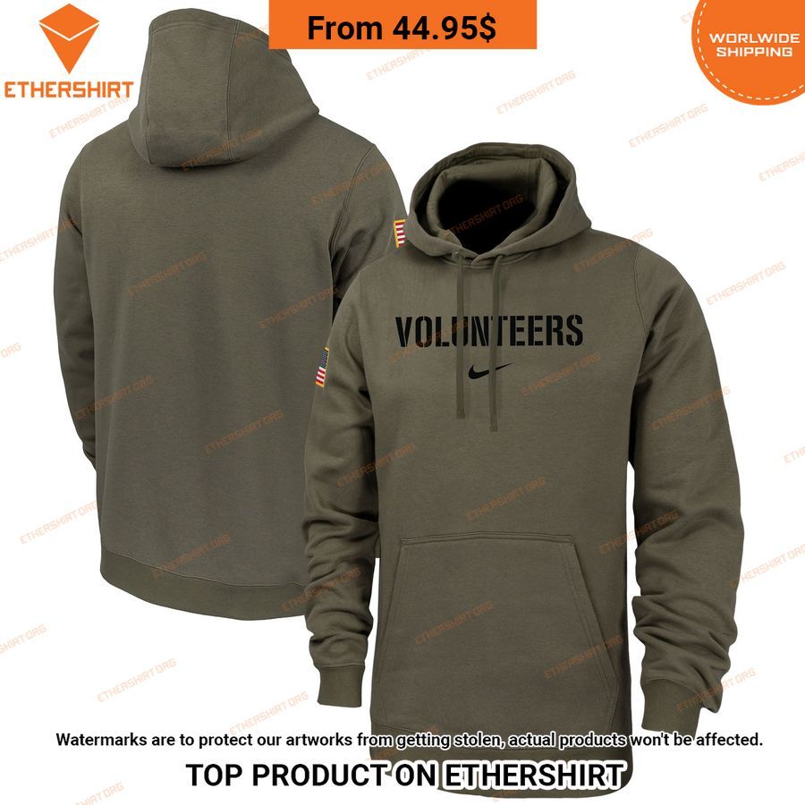 tennessee volunteers salute to service military veteran hoodie 1 98