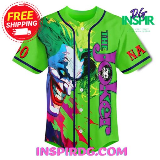 Joker Why So Serious Custom Jersey
