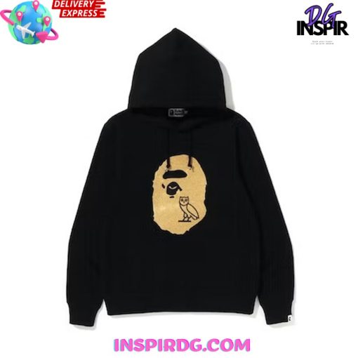 BAPE x OVO Ape Head Pullover Hoodie