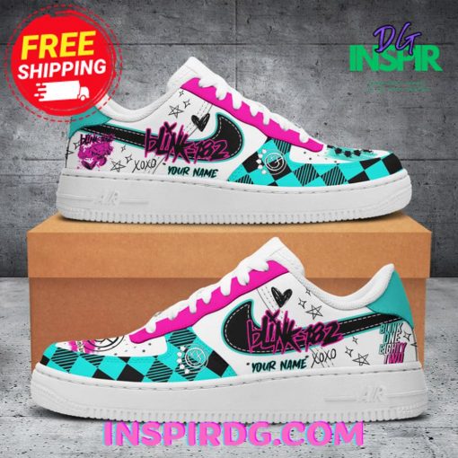 Blink182 Custom Name Air Force 1