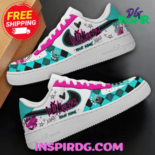 Blink182 Custom Name Air Force 1