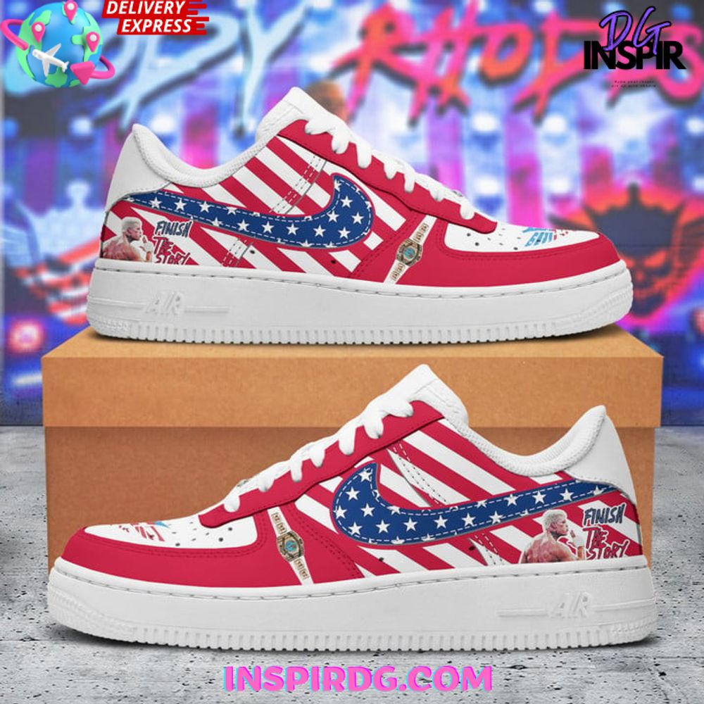 Cody Rhodes Finish The Story Limited Editon Air Force 1 InspirDG