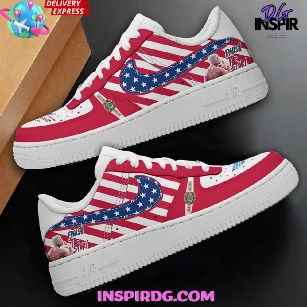 Cody Rhodes Finish The Story Limited Editon Air Force 1 InspirDG