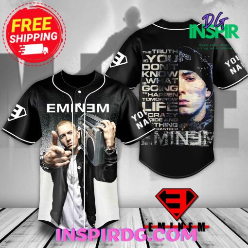 Eminem Rapper Personalized Jersey Shirt