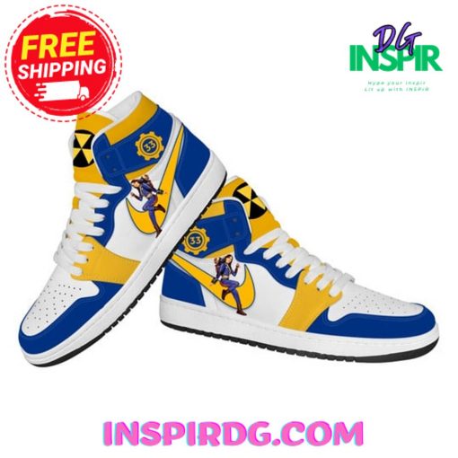 Fallout Vault Fan Design Air Jordan 1