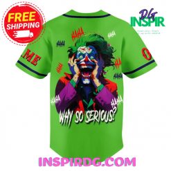 Joker Why So Serious Custom Jersey
