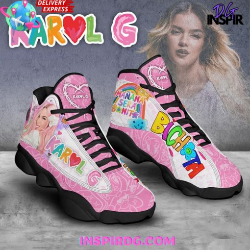 Karol G Bichota Limited Editon Pink Air Jordan 13