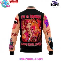 Megan Thee Stallion Classy Bougie Ratche Baseball Jacket