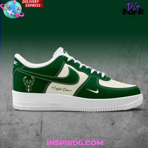 Milwaukee Bucks x Nike Custom Name Air Force 1