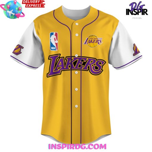 NBA Los Angeles Lakers Nation Baseball Jersey